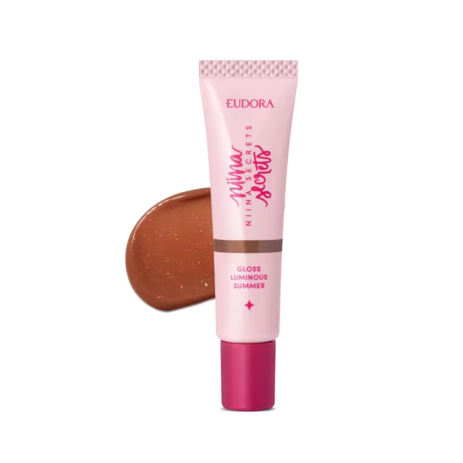 Gloss Niina Secrets Luminous Summer Marrom 12g